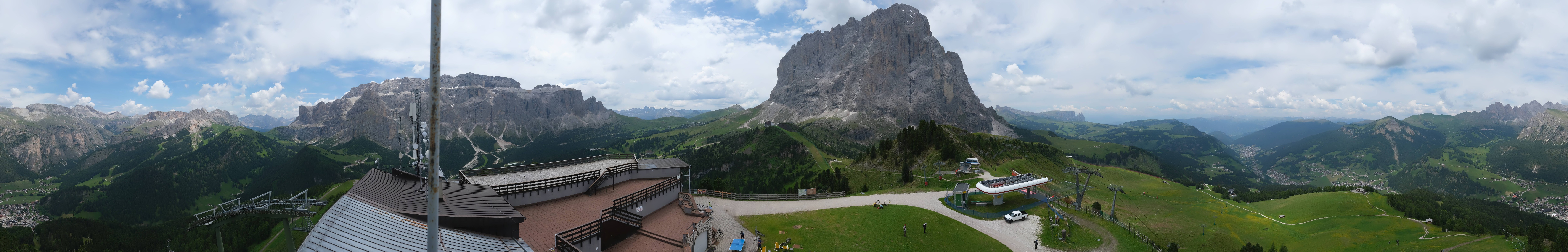 Archiv Foto Webcam Gröden: Ausblick Ciampinoi