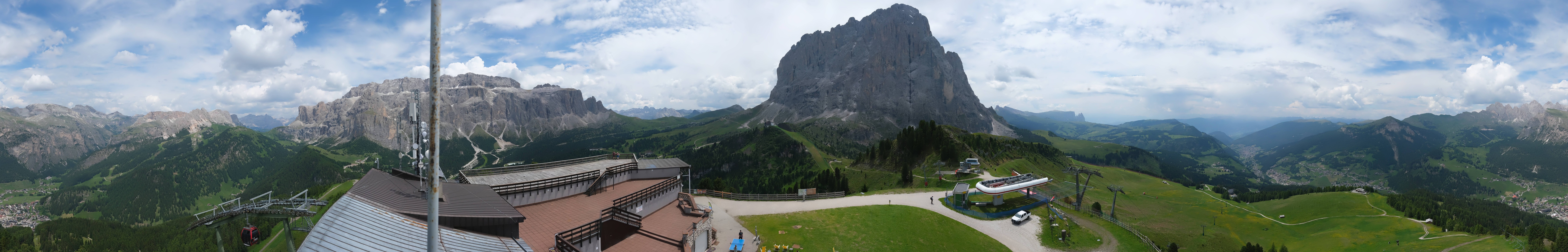 Archiv Foto Webcam Gröden: Ausblick Ciampinoi