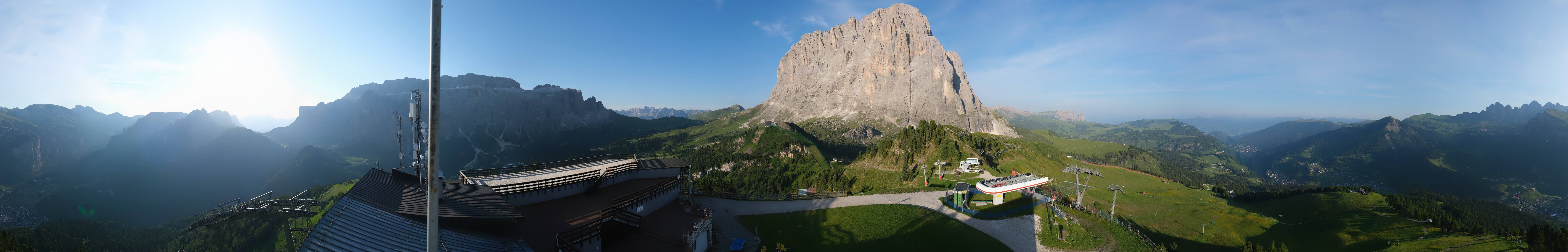Archiv Foto Webcam Gröden: Ausblick Ciampinoi