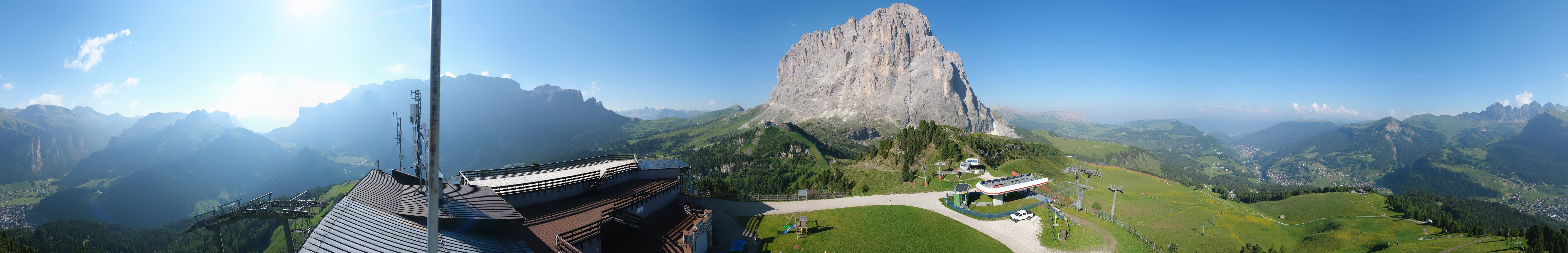 Archived image Webcam Val Gardena - View Ciampinoi top station