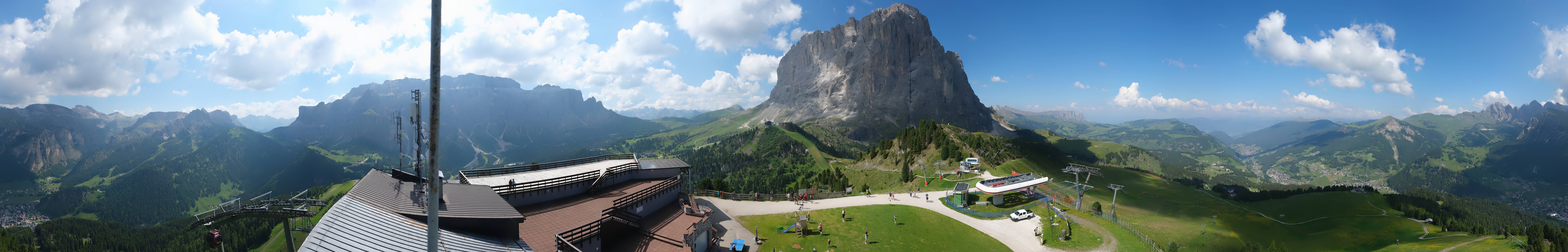 Archived image Webcam Val Gardena - View Ciampinoi top station