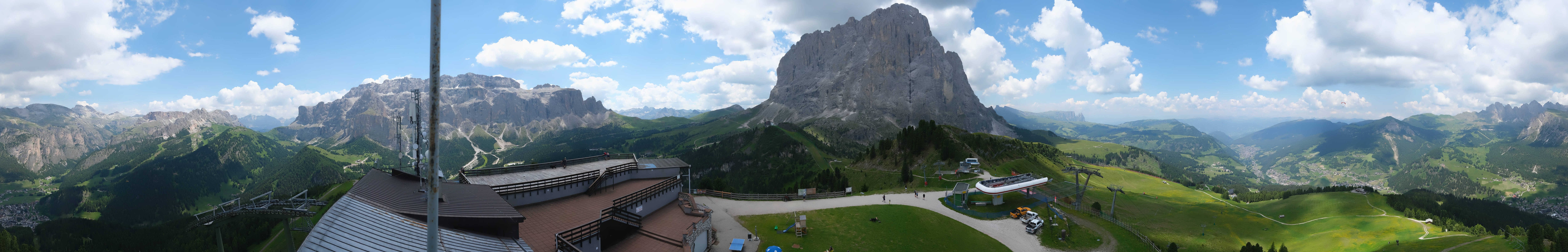Archived image Webcam Val Gardena - View Ciampinoi top station