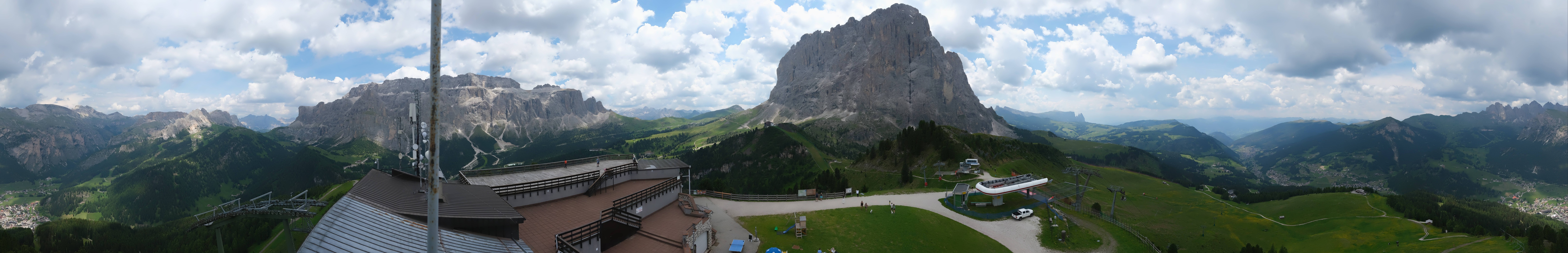 Archived image Webcam Val Gardena - View Ciampinoi top station