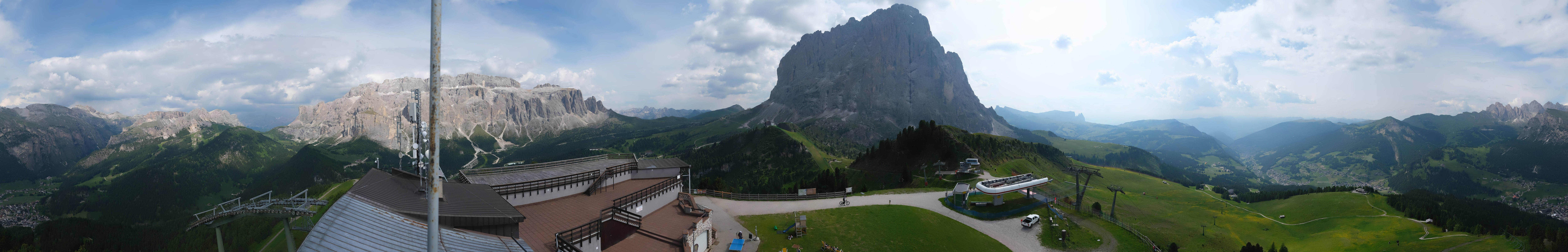 Archived image Webcam Val Gardena - View Ciampinoi top station