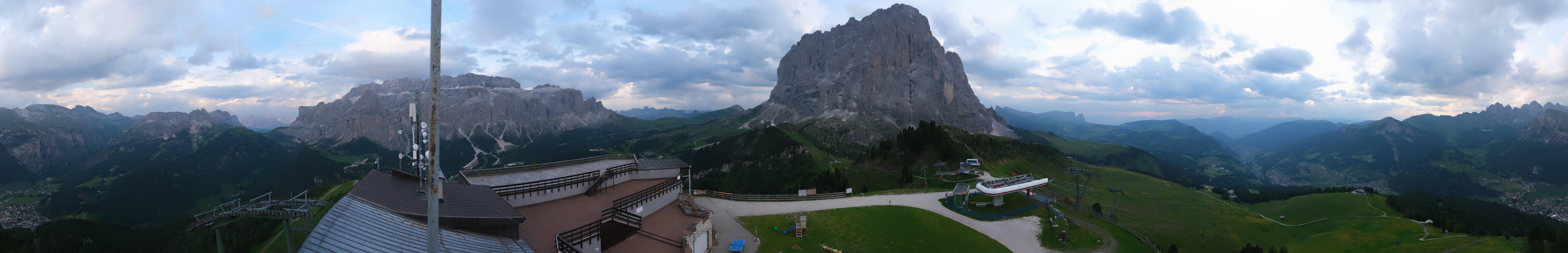 Archiv Foto Webcam Gröden: Ausblick Ciampinoi