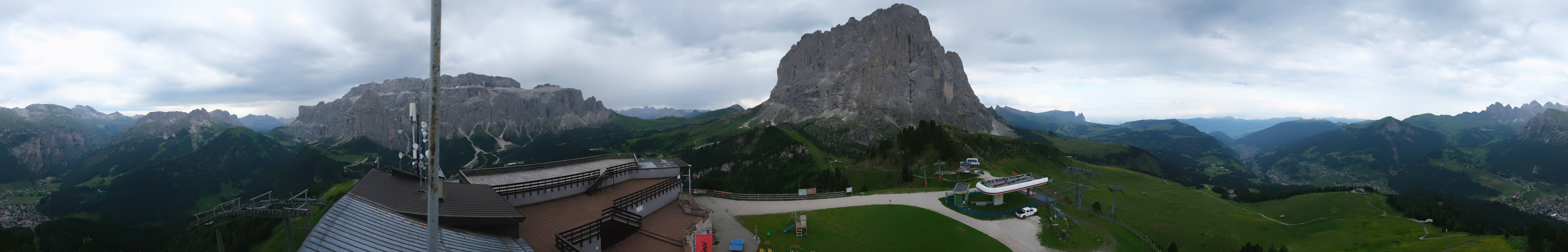 Archiv Foto Webcam Gröden: Ausblick Ciampinoi
