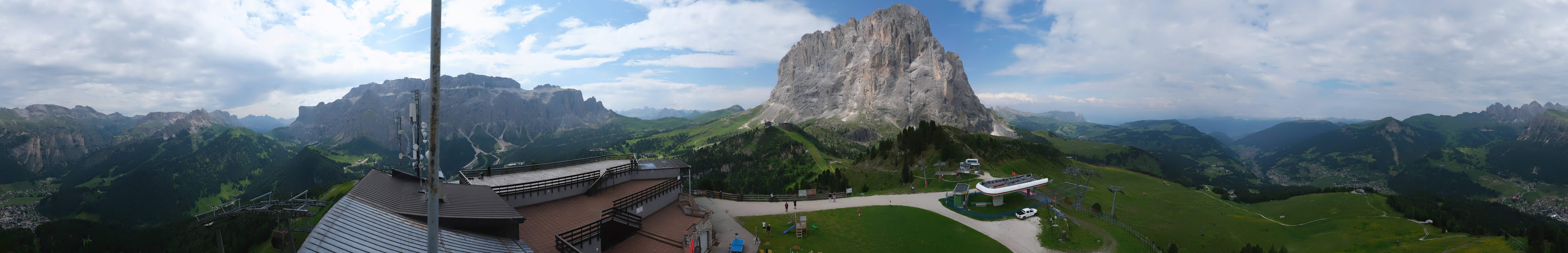 Archiv Foto Webcam Gröden: Ausblick Ciampinoi