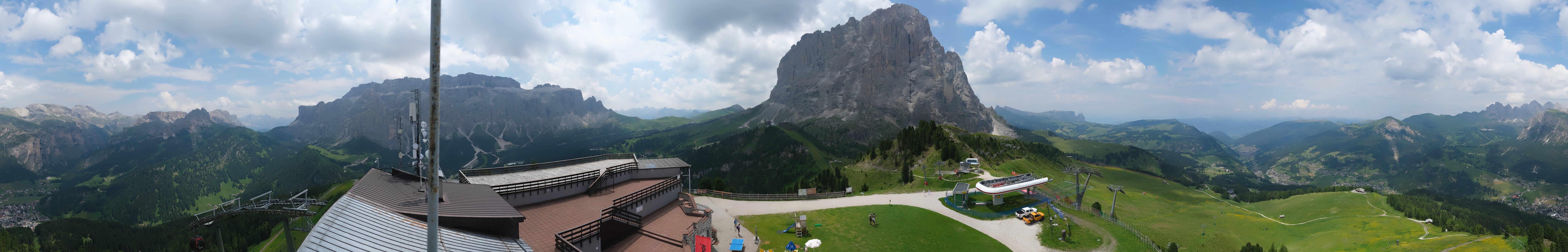 Archiv Foto Webcam Gröden: Ausblick Ciampinoi