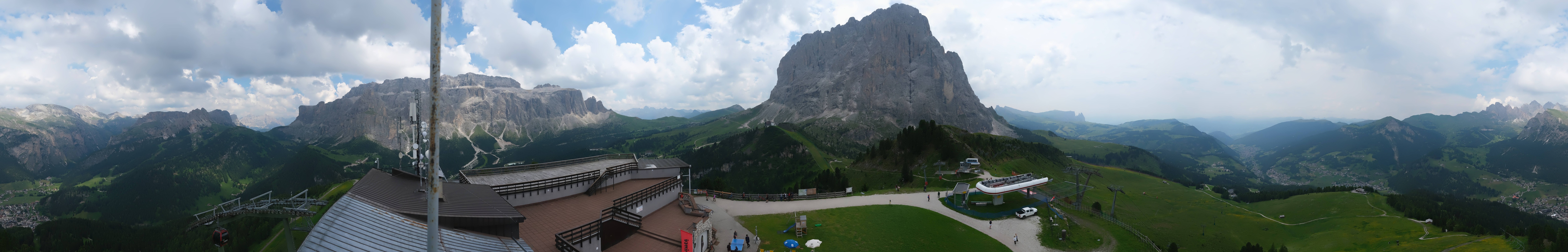 Archiv Foto Webcam Gröden: Ausblick Ciampinoi