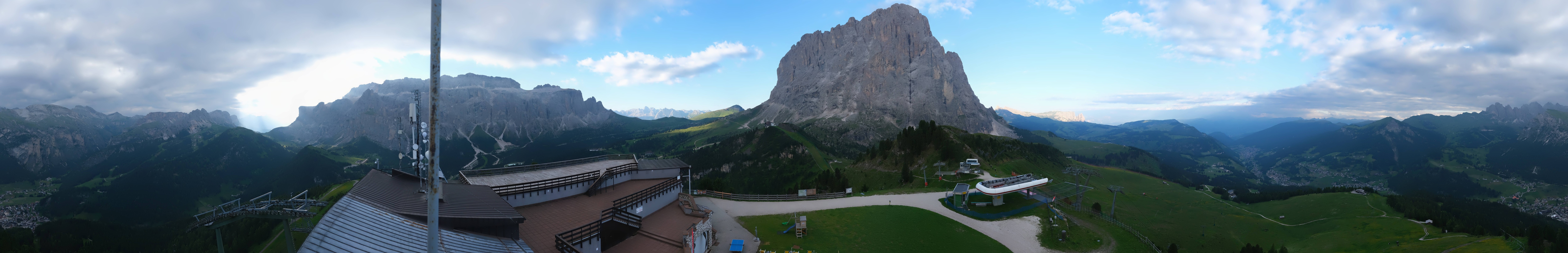 Archived image Webcam Val Gardena - View Ciampinoi top station
