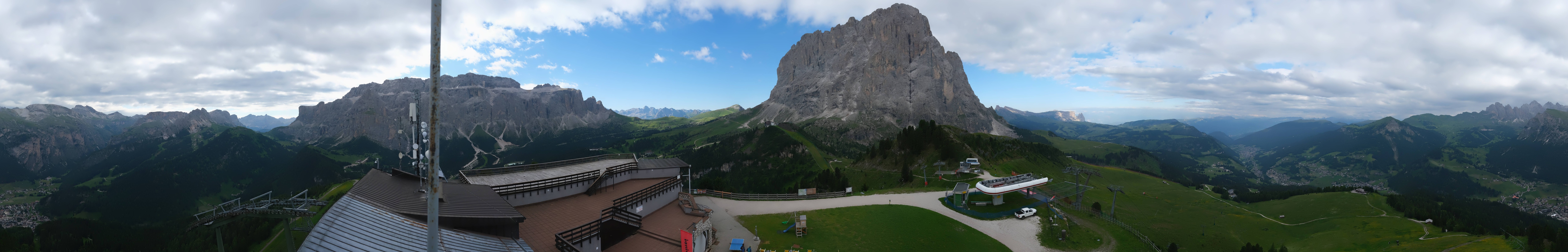 Archiv Foto Webcam Gröden: Ausblick Ciampinoi