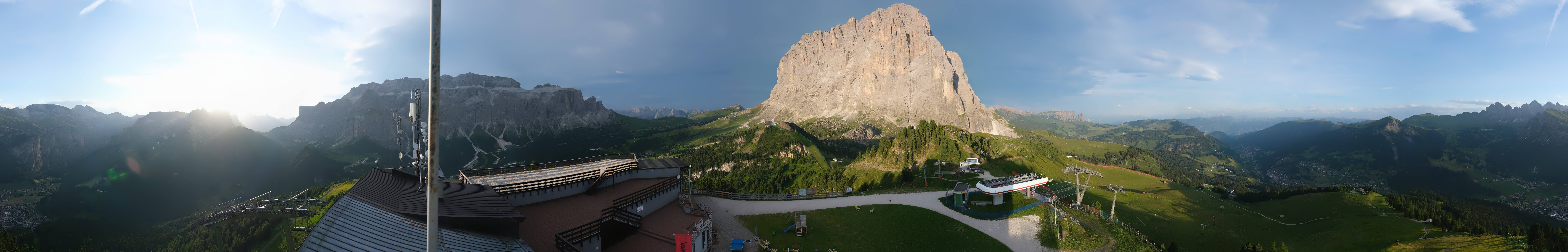 Archiv Foto Webcam Gröden: Ausblick Ciampinoi
