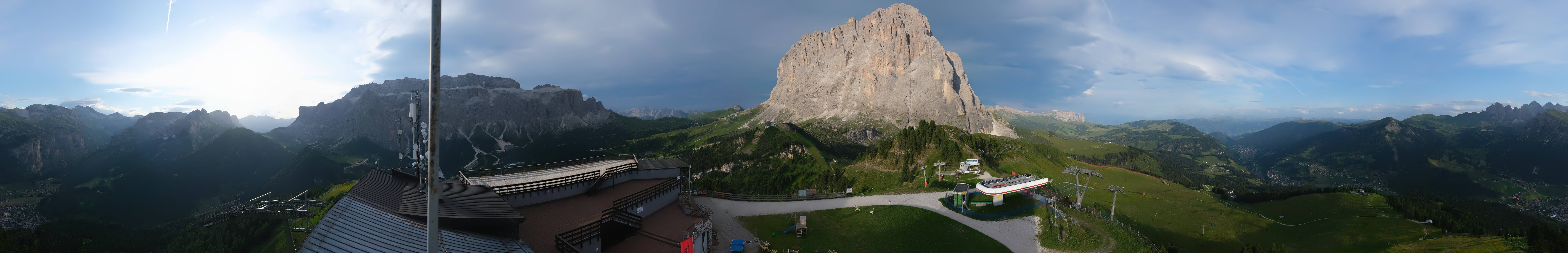 Archiv Foto Webcam Gröden: Ausblick Ciampinoi