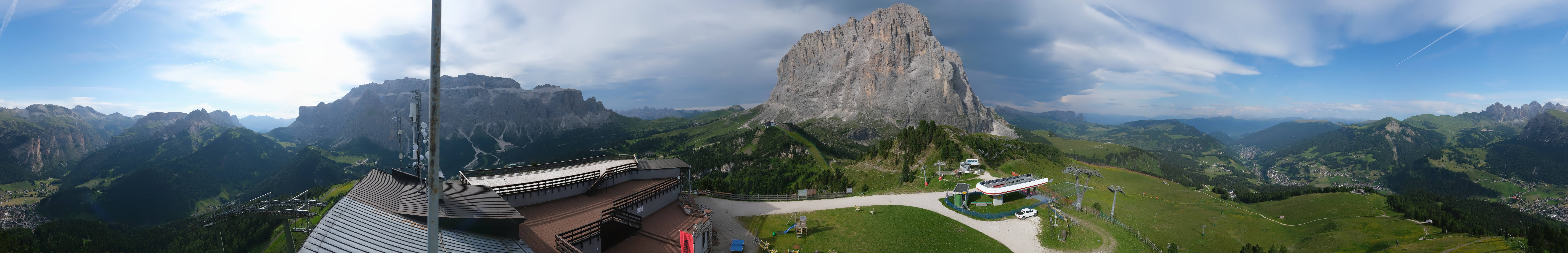 Archiv Foto Webcam Gröden: Ausblick Ciampinoi