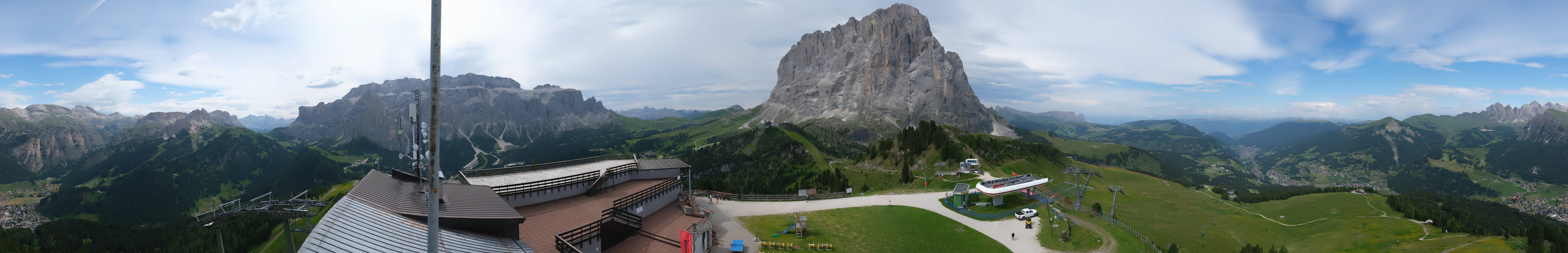 Archiv Foto Webcam Gröden: Ausblick Ciampinoi