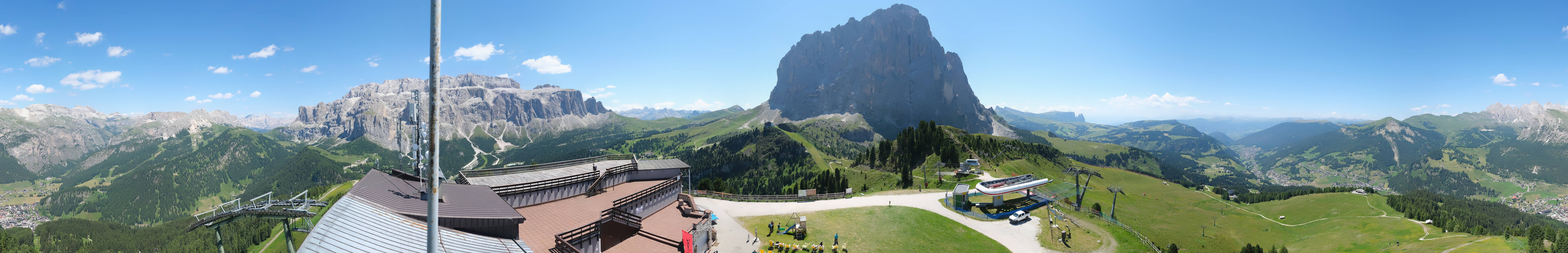 Archived image Webcam Val Gardena - View Ciampinoi top station