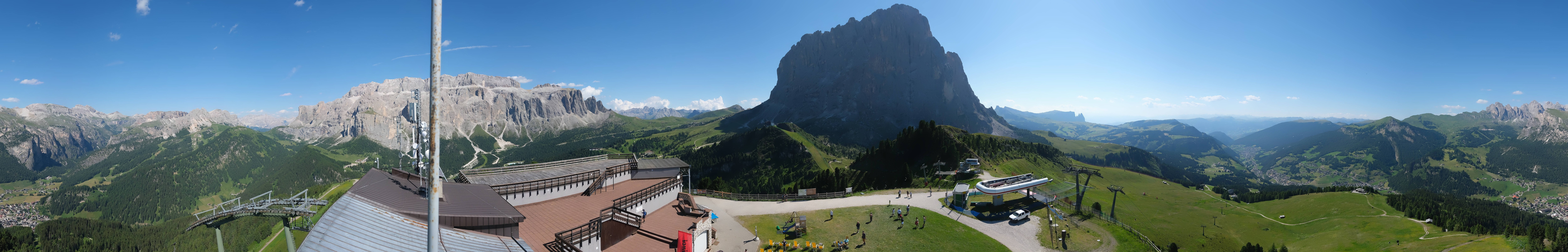 Archiv Foto Webcam Gröden: Ausblick Ciampinoi