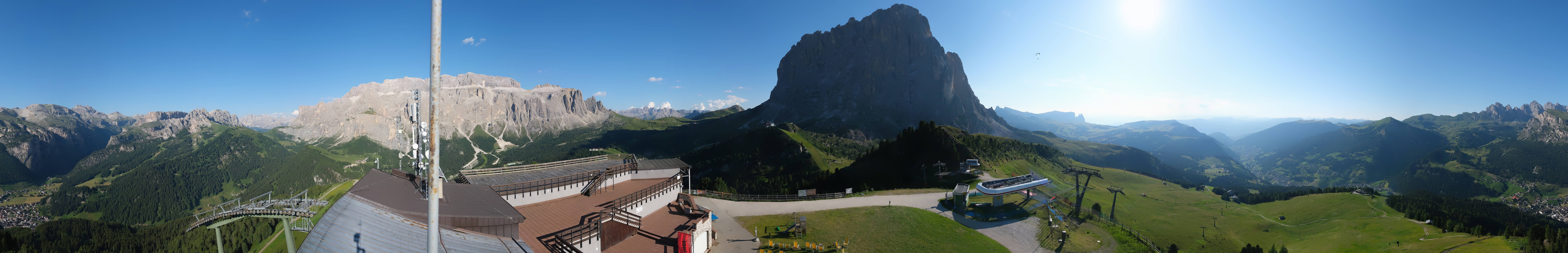 Archiv Foto Webcam Gröden: Ausblick Ciampinoi