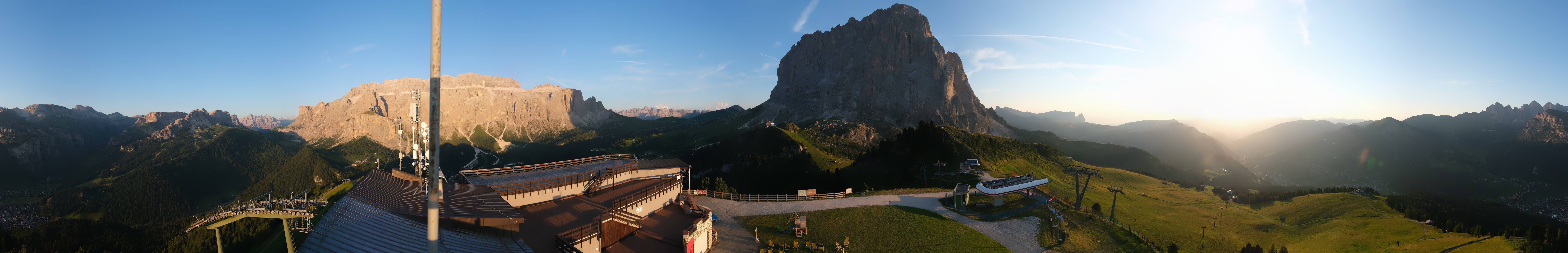 Archiv Foto Webcam Gröden: Ausblick Ciampinoi