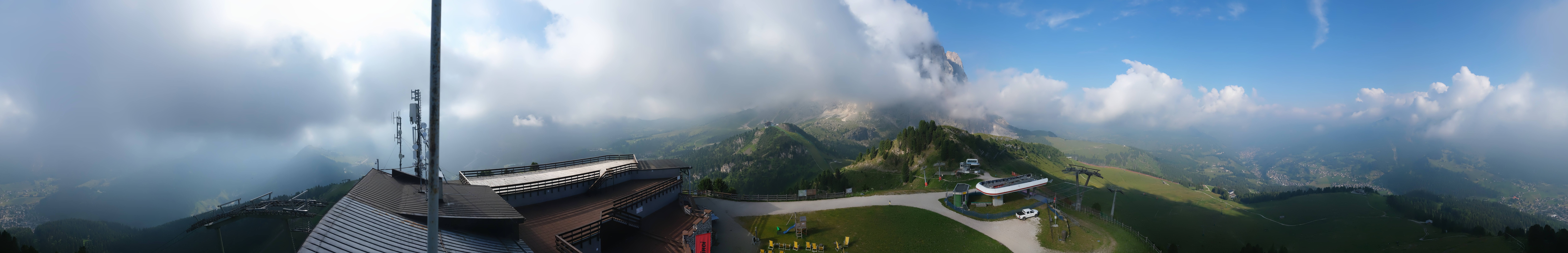Archived image Webcam Val Gardena - View Ciampinoi top station