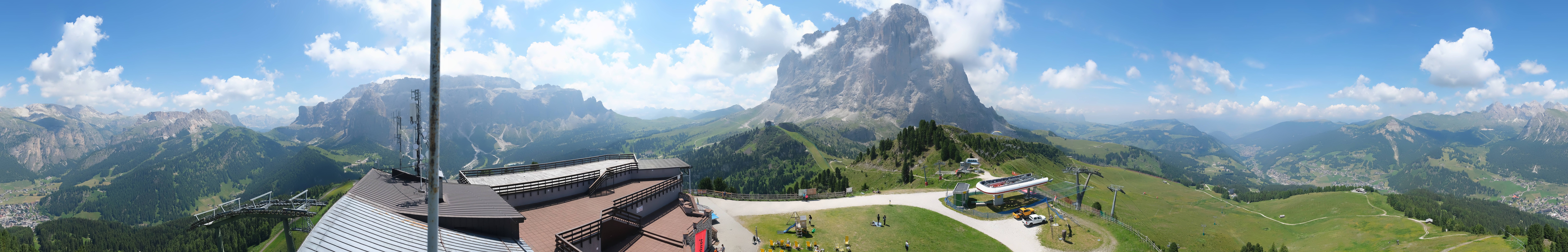 Archived image Webcam Val Gardena - View Ciampinoi top station