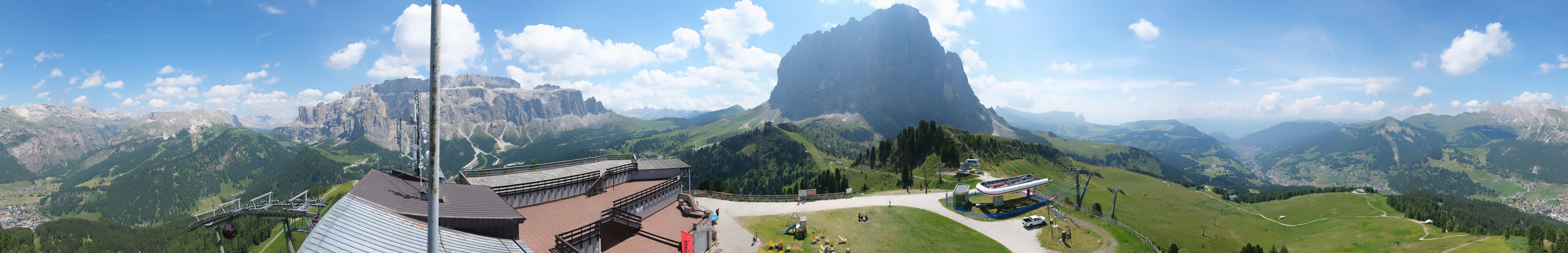 Archiv Foto Webcam Gröden: Ausblick Ciampinoi