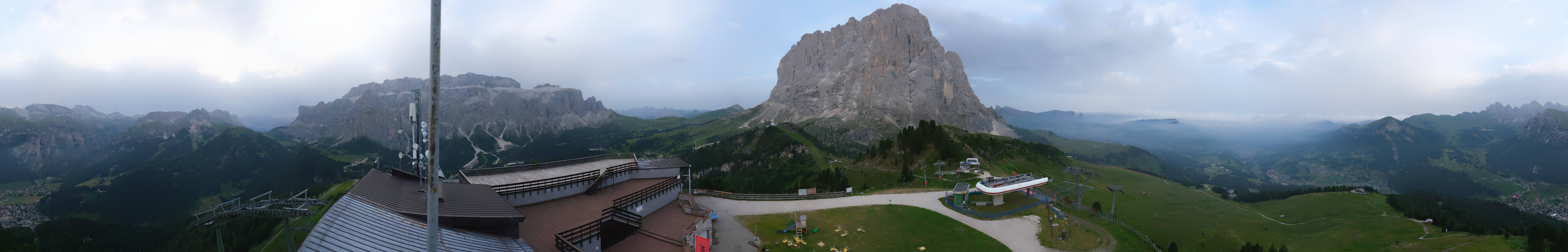 Archiv Foto Webcam Gröden: Ausblick Ciampinoi