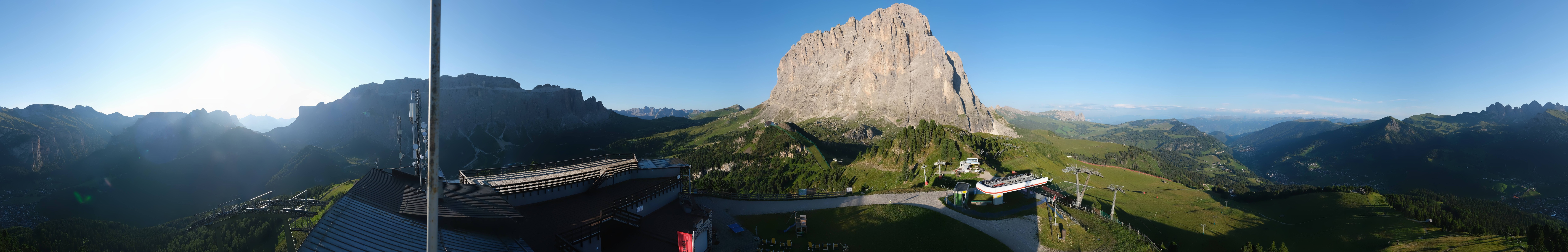 Archived image Webcam Val Gardena - View Ciampinoi top station