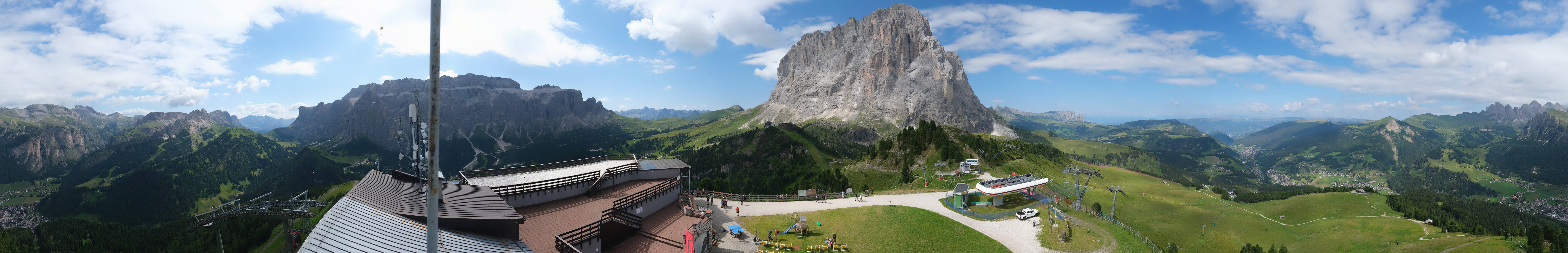 Archived image Webcam Val Gardena - View Ciampinoi top station