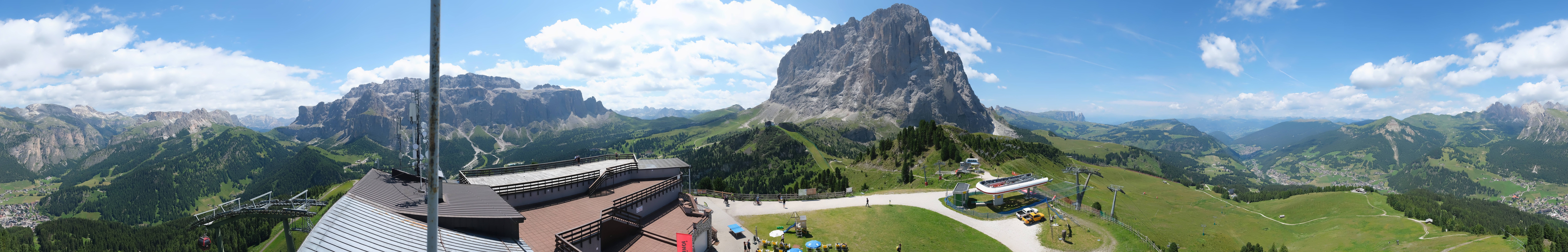 Archived image Webcam Val Gardena - View Ciampinoi top station