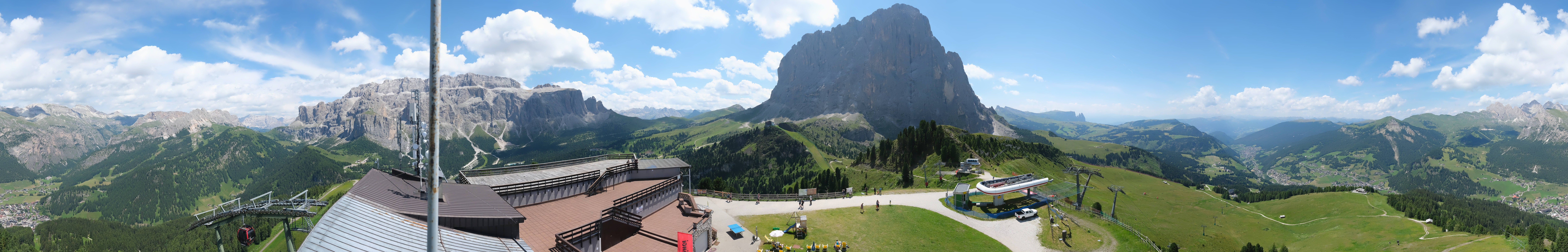 Archived image Webcam Val Gardena - View Ciampinoi top station