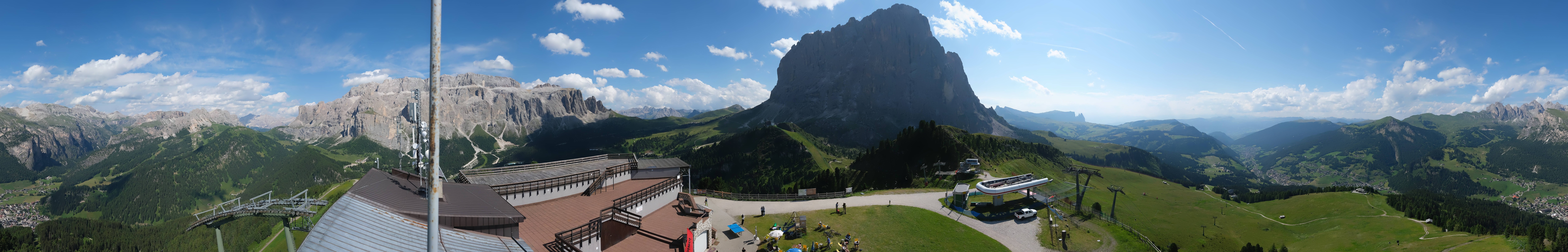Archived image Webcam Val Gardena - View Ciampinoi top station