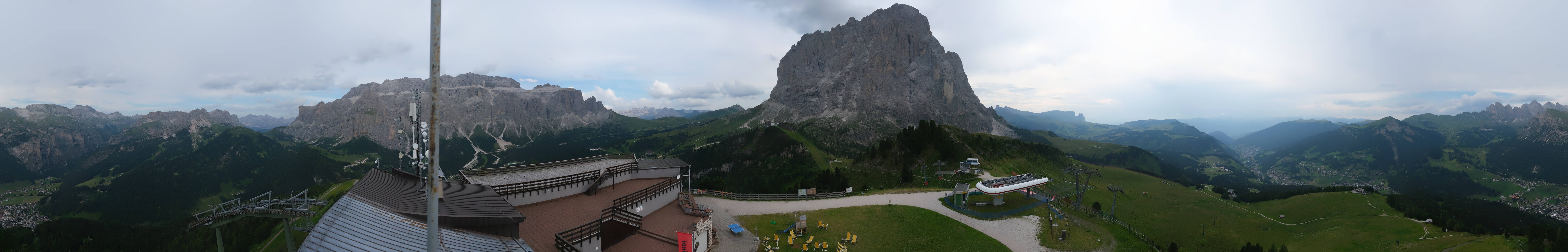 Archived image Webcam Val Gardena - View Ciampinoi top station