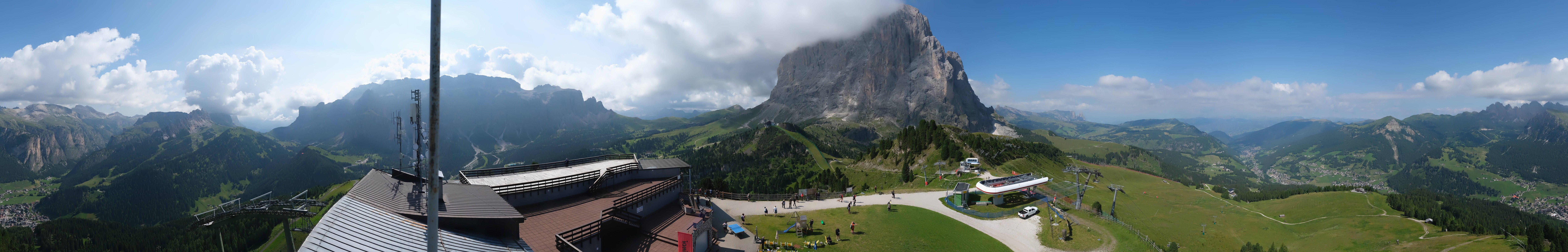 Archiv Foto Webcam Gröden: Ausblick Ciampinoi