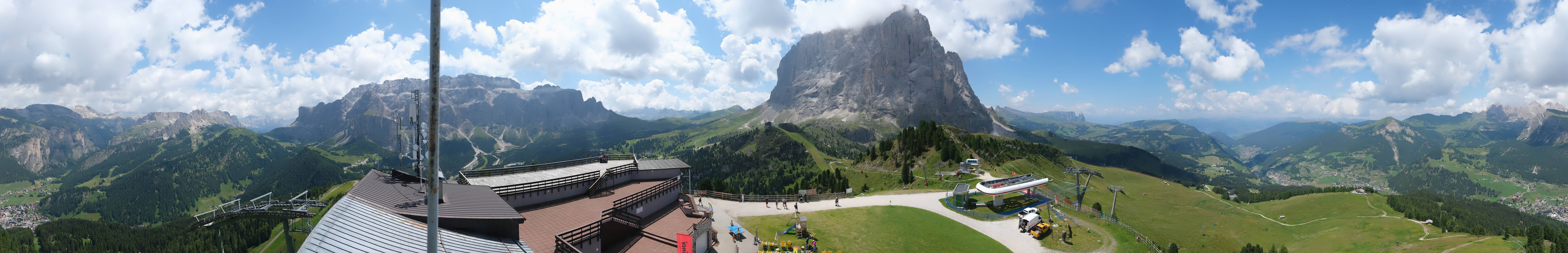 Archiv Foto Webcam Gröden: Ausblick Ciampinoi