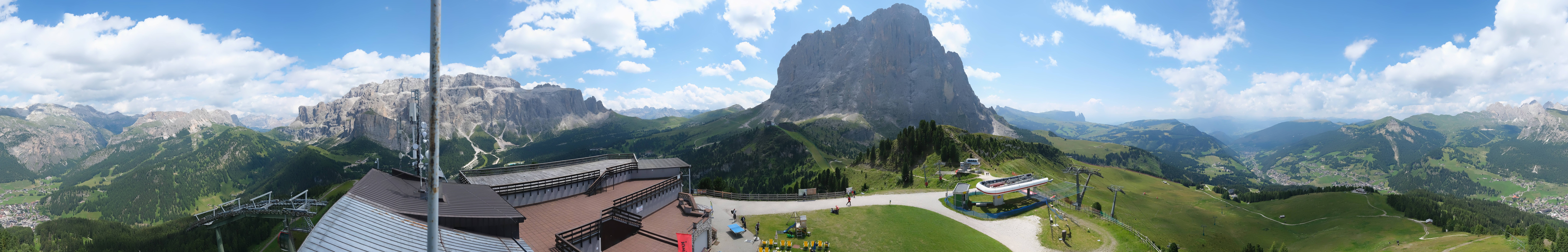 Archiv Foto Webcam Gröden: Ausblick Ciampinoi
