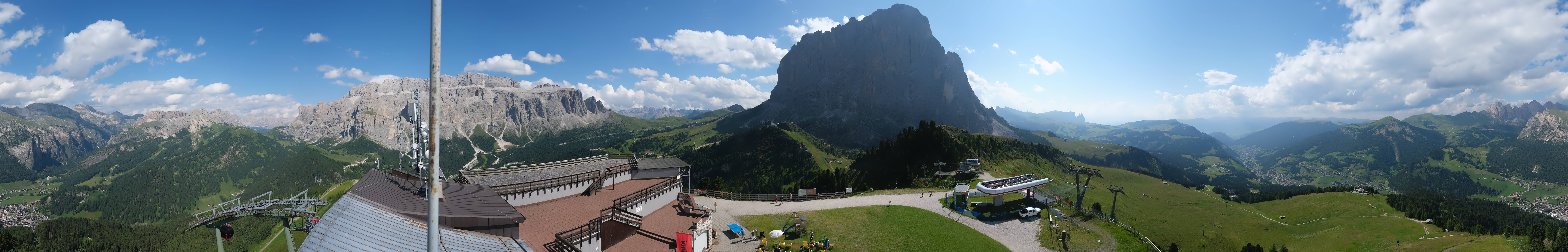 Archiv Foto Webcam Gröden: Ausblick Ciampinoi