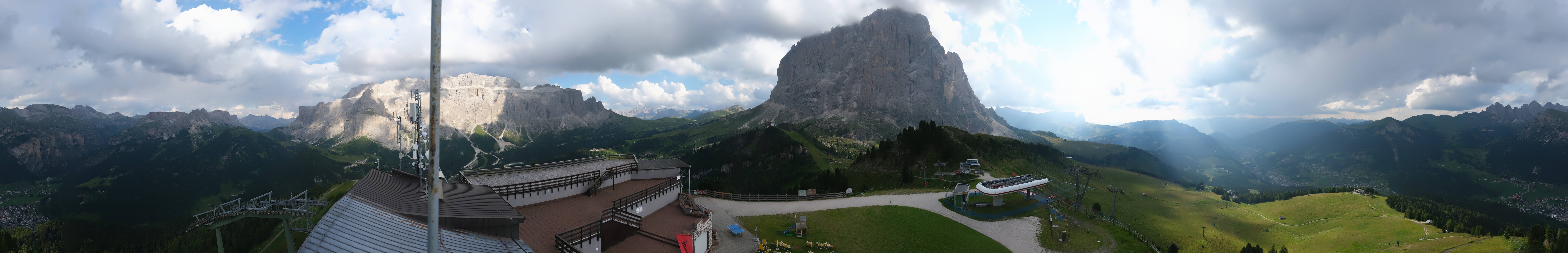 Archiv Foto Webcam Gröden: Ausblick Ciampinoi