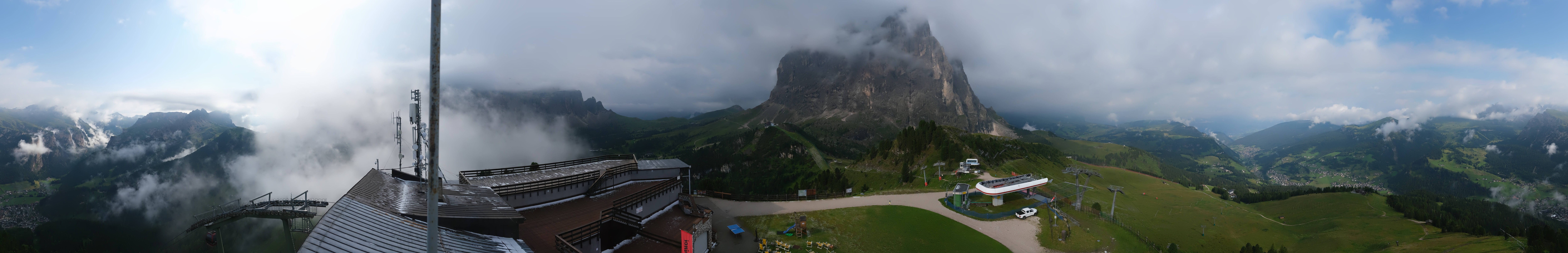 Archiv Foto Webcam Gröden: Ausblick Ciampinoi