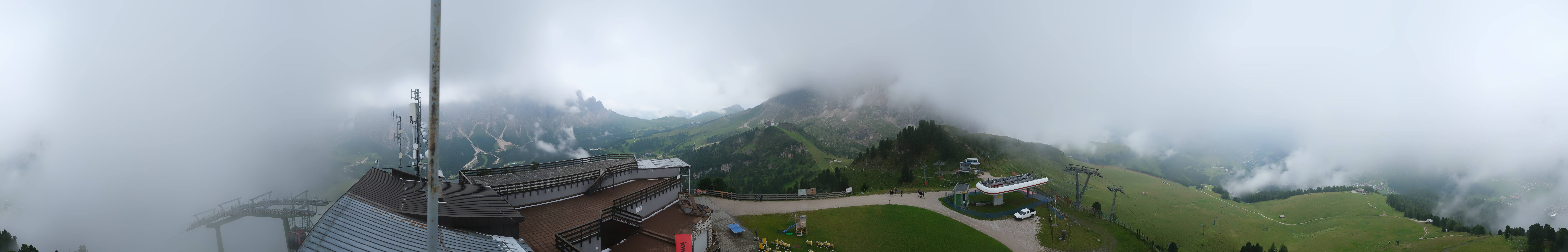 Archiv Foto Webcam Gröden: Ausblick Ciampinoi