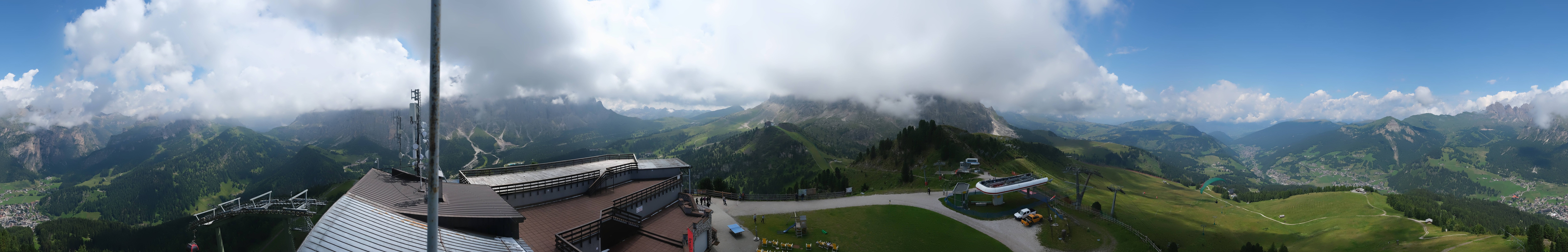 Archiv Foto Webcam Gröden: Ausblick Ciampinoi