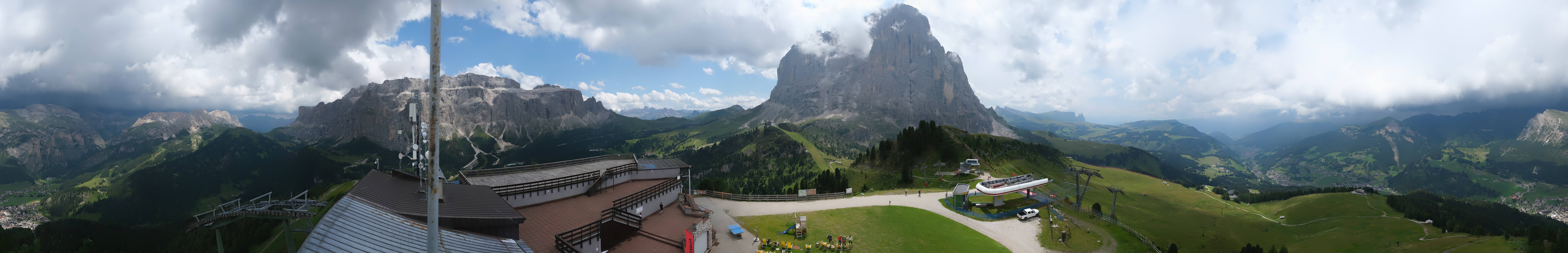 Archiv Foto Webcam Gröden: Ausblick Ciampinoi