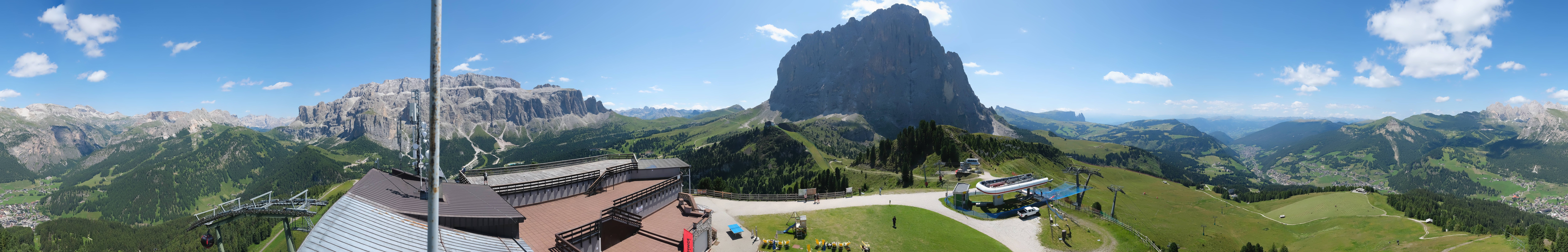 Archived image Webcam Val Gardena - View Ciampinoi top station