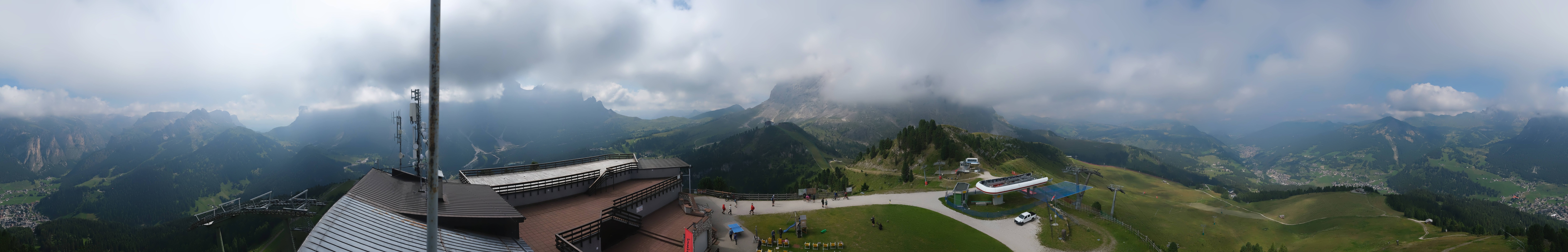 Archiv Foto Webcam Gröden: Ausblick Ciampinoi