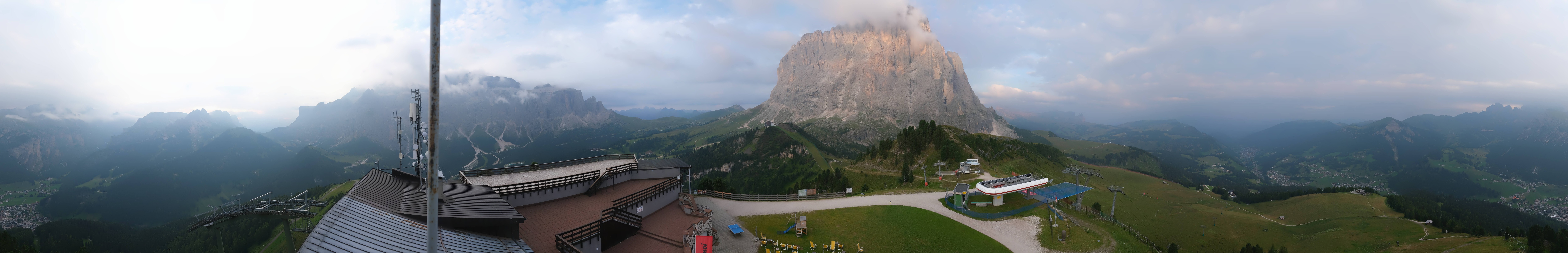 Archiv Foto Webcam Gröden: Ausblick Ciampinoi