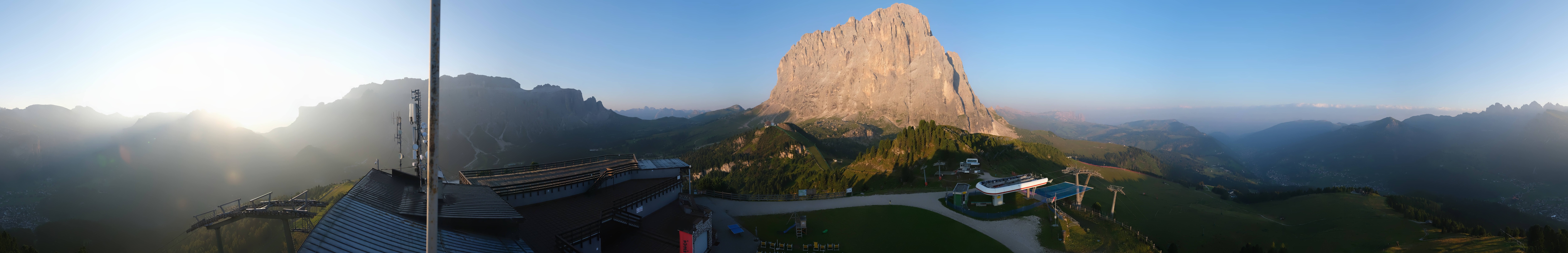 Archiv Foto Webcam Gröden: Ausblick Ciampinoi