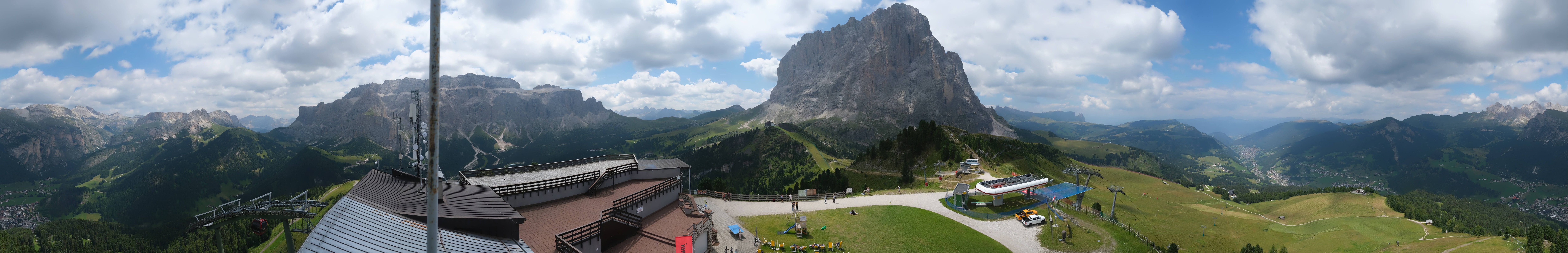 Archiv Foto Webcam Gröden: Ausblick Ciampinoi