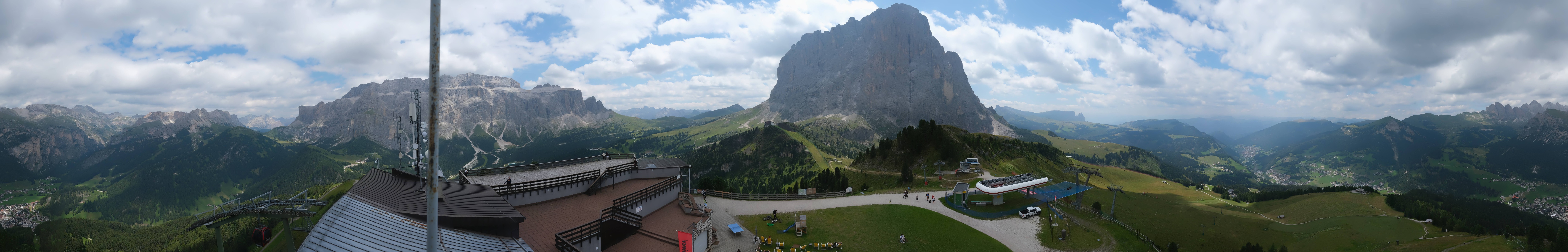 Archiv Foto Webcam Gröden: Ausblick Ciampinoi