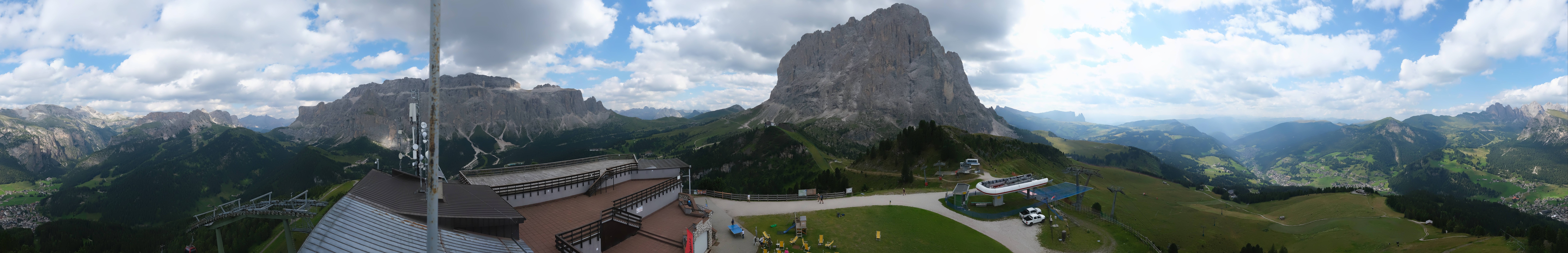 Archiv Foto Webcam Gröden: Ausblick Ciampinoi
