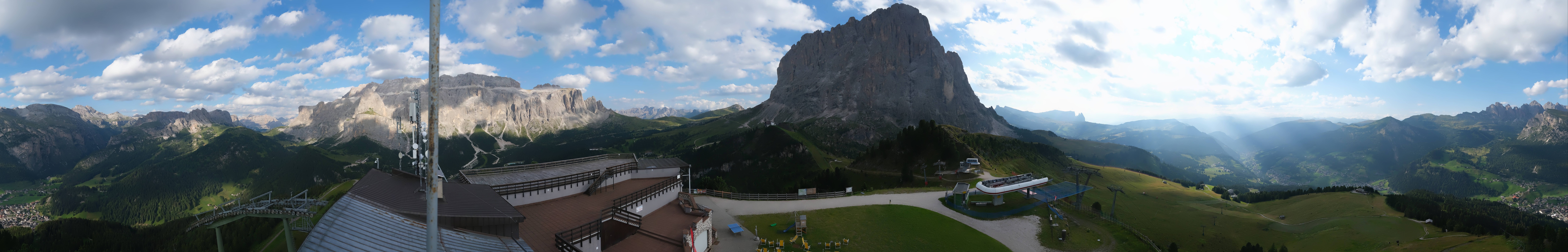 Archiv Foto Webcam Gröden: Ausblick Ciampinoi